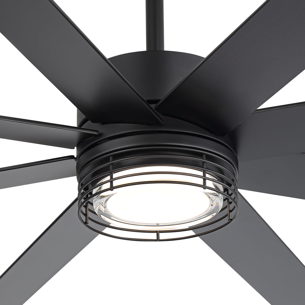 Ventorra 52/72 Inch Ceiling Fan With Light and Remote