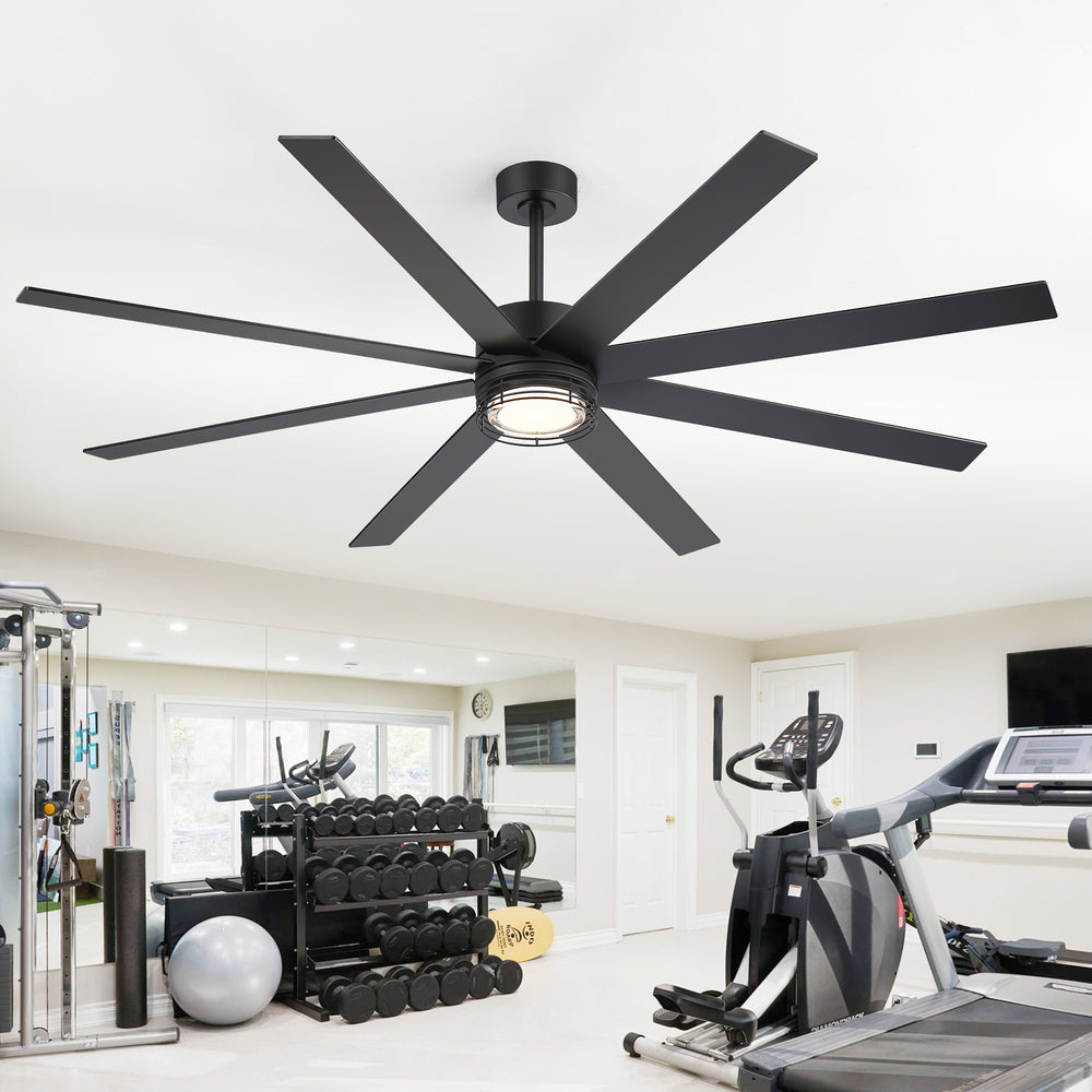 Ventorra 52/72 Inch Ceiling Fan With Light and Remote