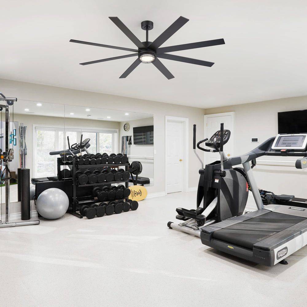 Ventorra 52/72 Inch Ceiling Fan With Light and Remote