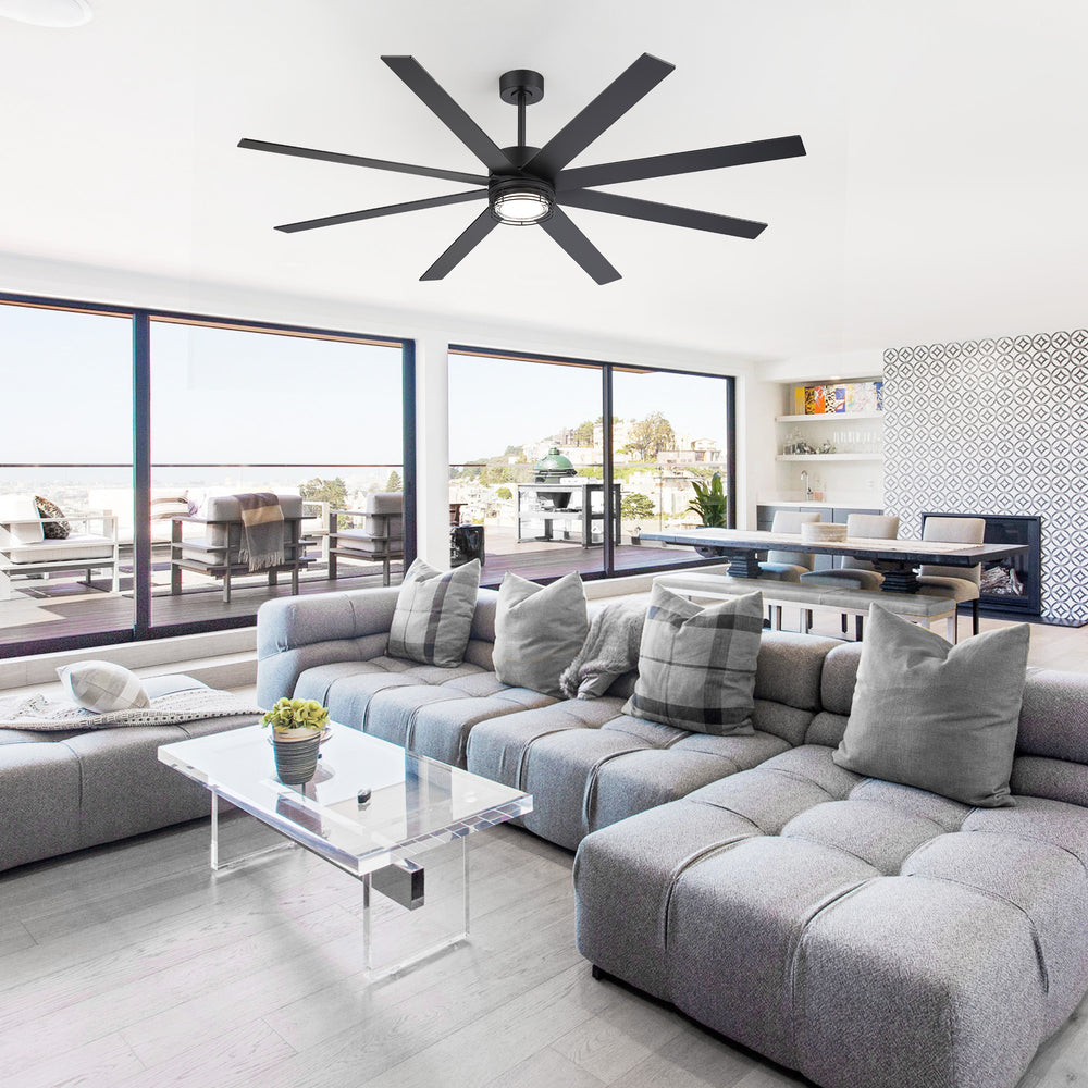 Ventorra 52/72 Inch Ceiling Fan With Light and Remote