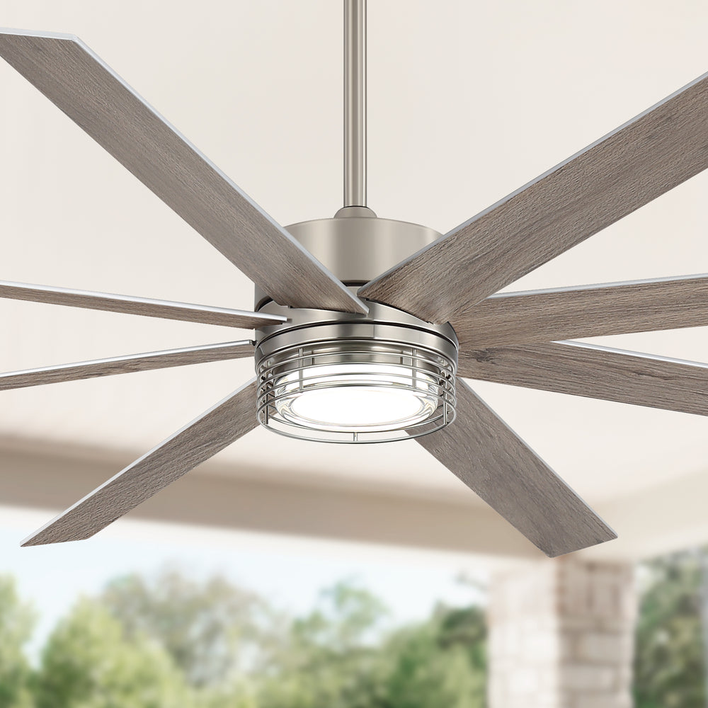 Ventorra 52/72 Inch Ceiling Fan With Light and Remote