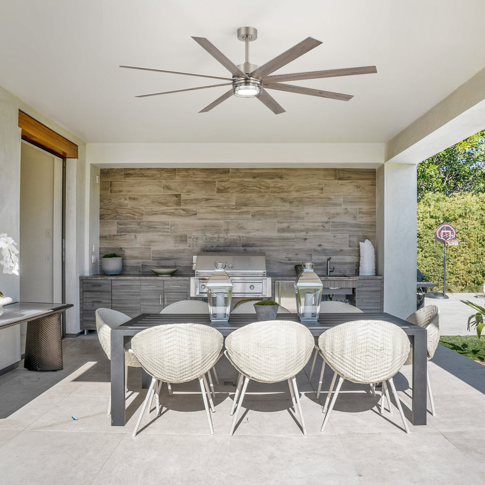 Ventorra 52/72 Inch Ceiling Fan With Light and Remote