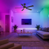Levelle 52-Inch Smart Ceiling Fan With RGB Light