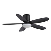 Navon 42" Flush Mount Ceiling Fan With Light & Remote