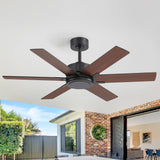 Nivora 48/56/60-Inch Ceiling Fan With No Light and Remote