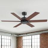 Nivora 48/56/60-Inch Ceiling Fan With No Light and Remote