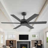 Nivora 48/56/60-Inch Ceiling Fan With No Light and Remote
