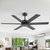 Nivora 48/56/60-Inch Ceiling Fan With No Light and Remote