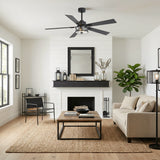 Osora 56-Inch 5-Blade Ceiling Fan With Light & Remote