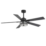 Osora 56-Inch 5-Blade Ceiling Fan With Light & Remote