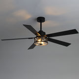 Osora 56-Inch 5-Blade Ceiling Fan With Light & Remote