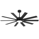 Rowon 60-Inch 10-Blade Ceiling Fan With Light & Remote