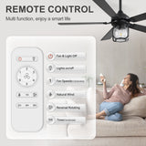 Rylis 52-Inch Farmhouse Ceiling Fan With Light & Remote