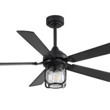 Rylis 52-Inch Farmhouse Ceiling Fan With Light & Remote