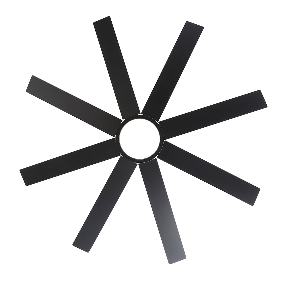 Solora 60/72 Inch Large Ceiling Fan With Light and Remote