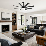 Solora 60/72 Inch Large Ceiling Fan With Light and Remote