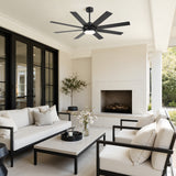 Solora 60/72 Inch Large Ceiling Fan With Light and Remote