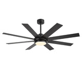 Solora 60/72 Inch Large Ceiling Fan With Light and Remote
