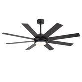 Solora 60/72 Inch Large Ceiling Fan With Light and Remote