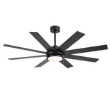 Solora 60/72 Inch Large Ceiling Fan With Light and Remote
