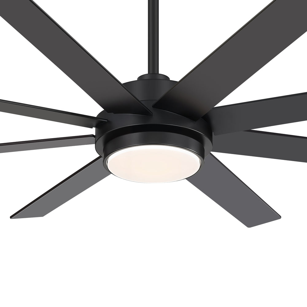 Solora 60/72 Inch Large Ceiling Fan With Light and Remote