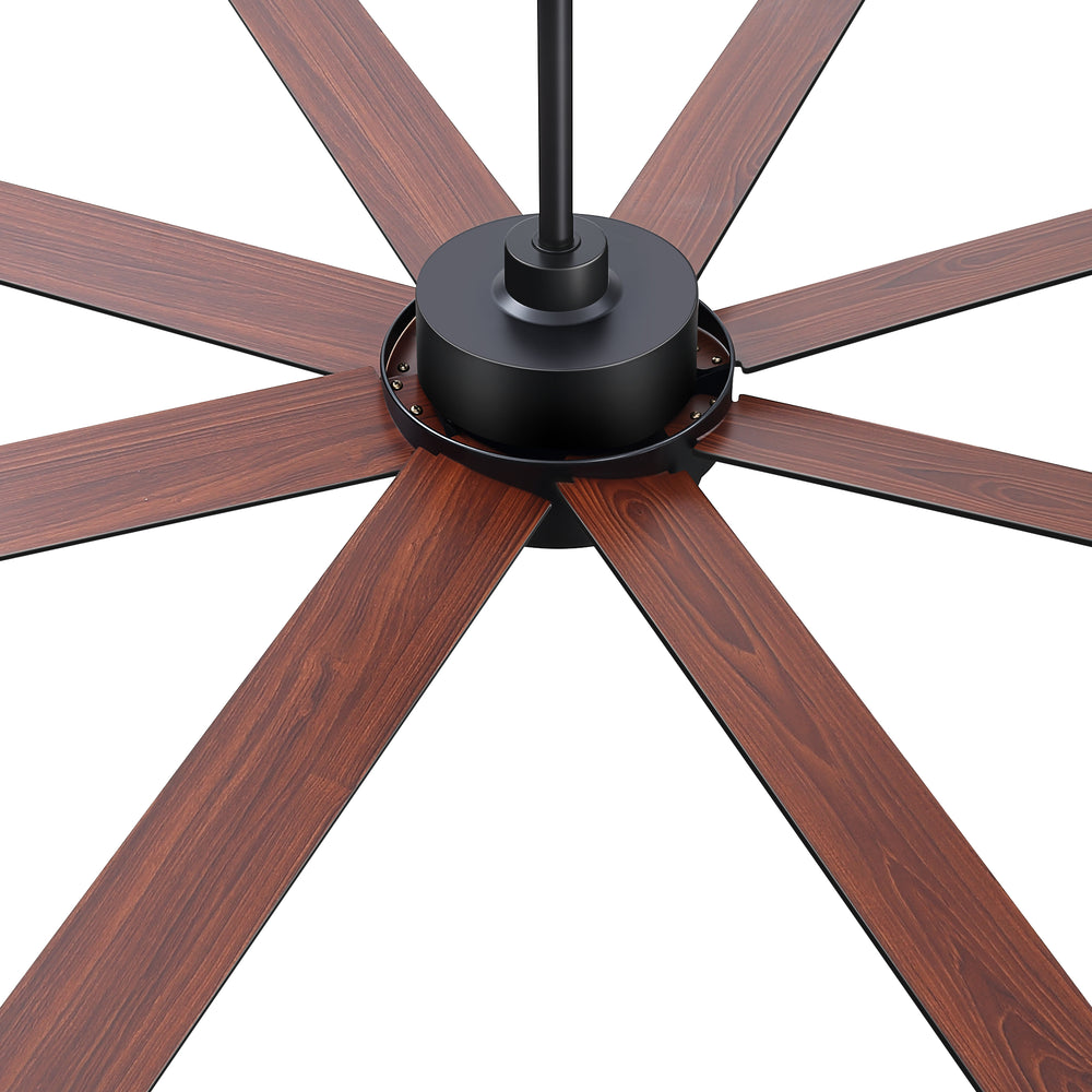 Solora 60/72 Inch Large Ceiling Fan With Light and Remote