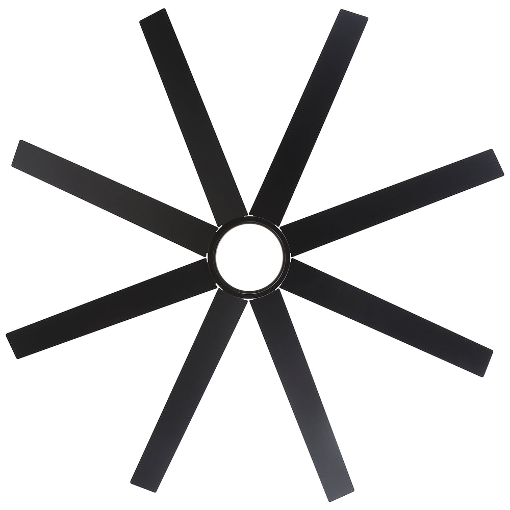 Solora 60/72 Inch Large Ceiling Fan With Light and Remote