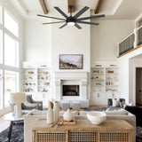 Solora 60/72 Inch Large Ceiling Fan With Light and Remote