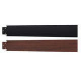 Walvex 60 Inch Black Walnut 8 Blade Ceiling Fan No Light