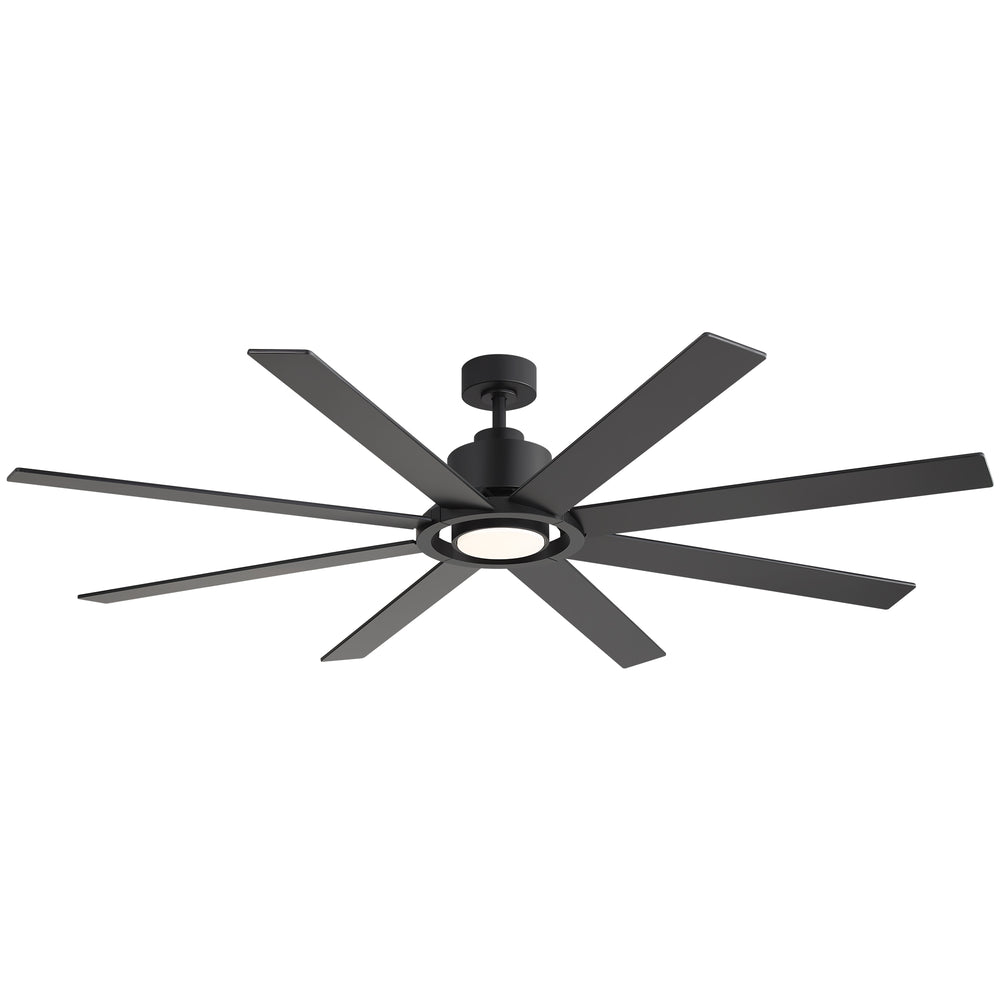 Altairn 72 Inch Dimmable Ceiling Fan With Light and Remote