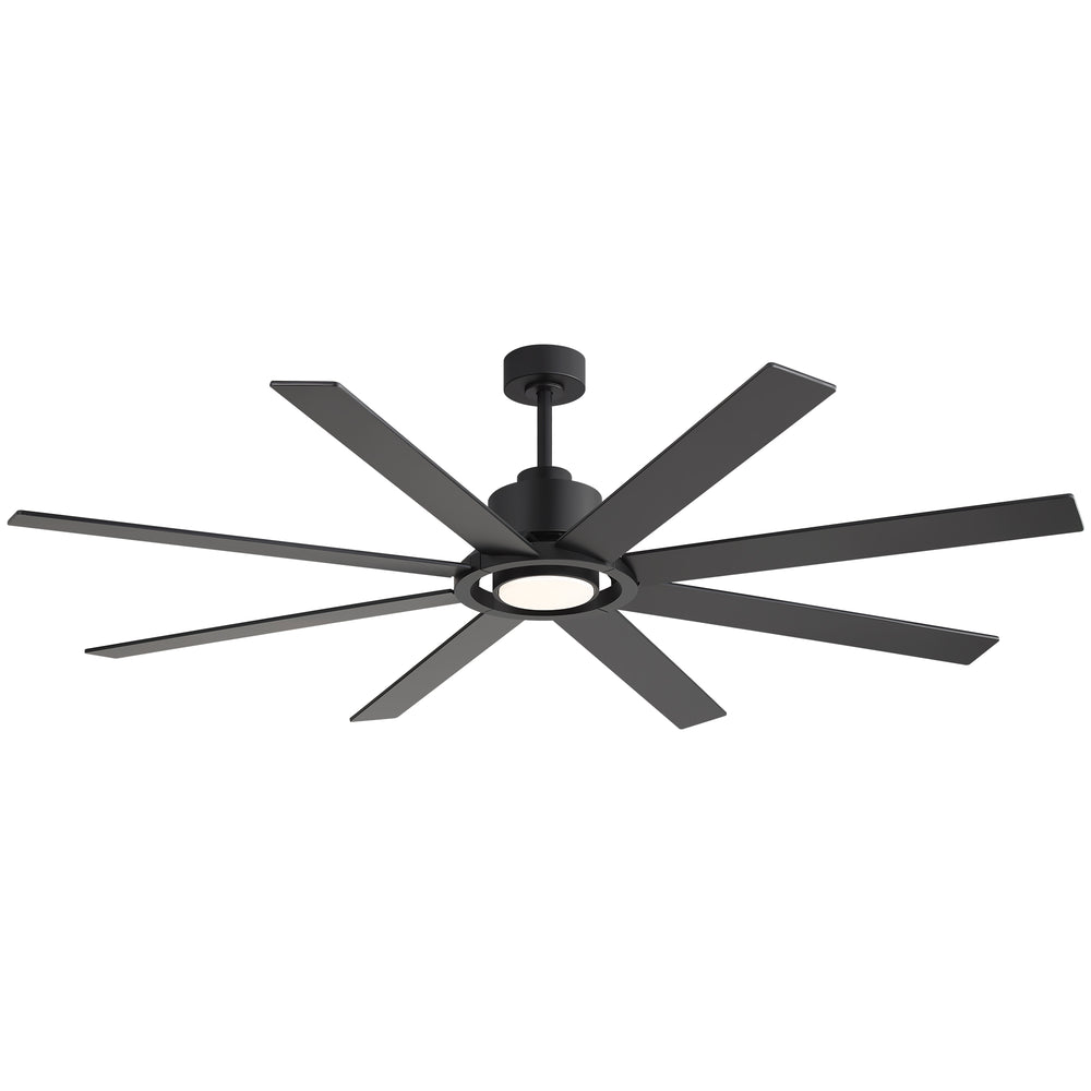 Altairn 72 Inch Dimmable Ceiling Fan With Light and Remote