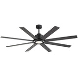 Altairn 72 Inch Dimmable Ceiling Fan With Light and Remote