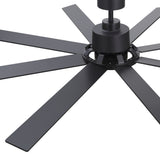 Altairn 72 Inch Dimmable Ceiling Fan With Light and Remote
