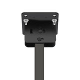 Close-up of the AeroVault 12 FT HVLS industrial ceiling fan mounting bracket and downrod assembly.