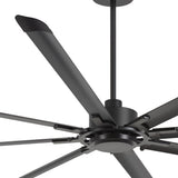 Arvessa 100 Inch Industrial No Light Ceiling Fan With Remote