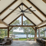 Arvessa 100 Inch Industrial No Light Ceiling Fan With Remote