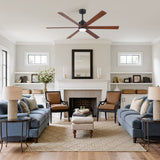 Velelle 60 Inch Ceiling Fan With Light and Remote