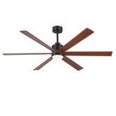 Velelle 60 Inch Ceiling Fan With Light and Remote