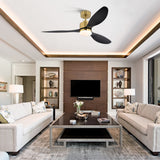 Aervon 52-Inch 3-Blade Ceiling Fan With Light