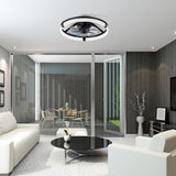 Sorello 20-Inch Low Profile Ceiling Fan With Dimmable Light