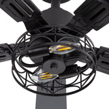 Savelle 42/52-Inch 5-Blade Ceiling Fan With Light & Remote