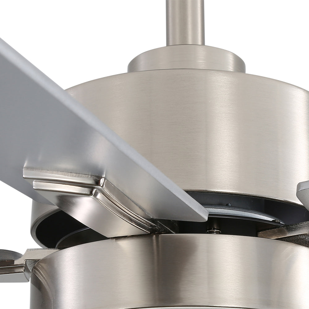 52-in Integrated LED Indoor Ceiling Fans with Light and Remote Control Included