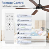Charlie 42/52 Inch Ceiling Fan with Light & Remote
