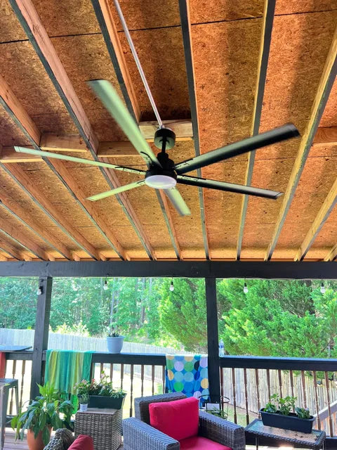 Customer photo of the Aluvanta 72" Large Ceiling Fan with Light and Remote