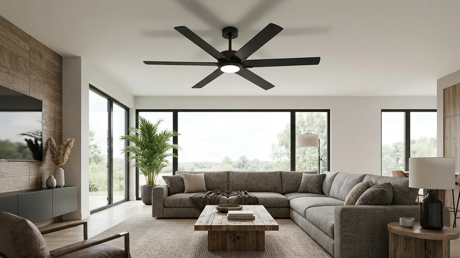 Large Ceiling Fan Parts and DIY Guide