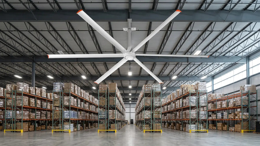 Can Industrial HVLS Fans Run Continuously?