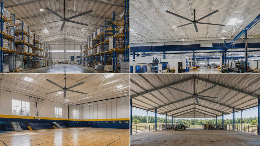 HVLS Fan Applications for Industrial and Commercial Buildings