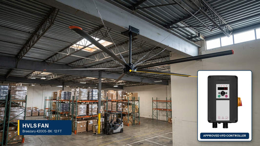 Do Industrial HVLS Fans Need a VFD?