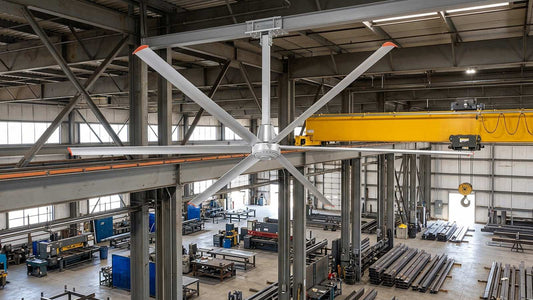 HVLS Fans and Overhead Cranes: Installation Safety Guide