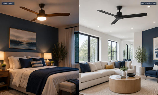 Ceiling Fan With Light vs Without Light: Which Is Better?